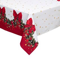Décoration de Noël Nappe Flosi coton 140x240cm - FEERIC