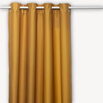 Rideau isolant Neal 140x260cm ocre - ATMOSPHERA
