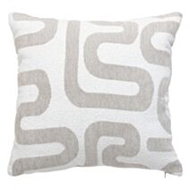 Coussin Jacquard chenille Safina lin