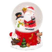 Boule à Neige Père Noël Ø8cm
