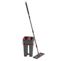 Seau essoreur avec balai 2 mops Tana 3,5L - 5 FIVE SIMPLY SMART