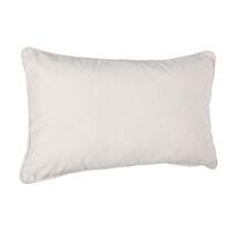 Coussin Lilou 30x50cm ivoire - ATMOSPHERA