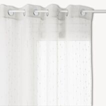 Voilage Anissa 140x240cm ivoire - ATMOSPHERA