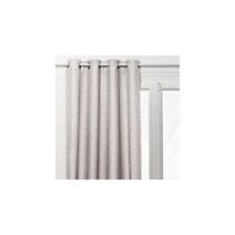 Voilage Moly polyester 135x240 blanc - ATMOSPHERA