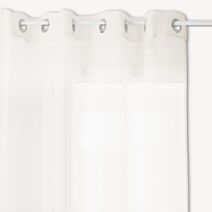 Voilage Moly 135x240cm ivoire - ATMOSPHERA