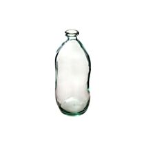 vase bouteille uly verre recyclé transparent h35cm - ATMOSPHERA
