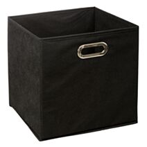 Cube de rangement 31 x 31 cm noir - FIVES