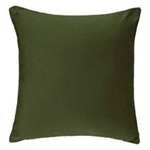 Coussin déhoussable 38x38cm kaki - ATMOSPHERA