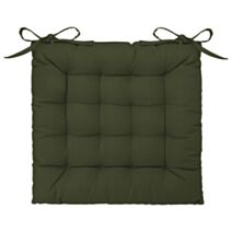 Galette chaise 38x38cm kaki - ATMOSPHERA