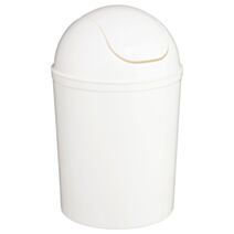 Poubelle 7L polypropylène blanc - 5FIVE