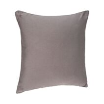 Coussin déhoussable 38x38cm gris - ATMOSPHERA