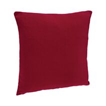 Coussin déhoussable 38x38cm rouge - ATMOSPHERA