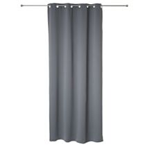 Rideau occultant 140x260cm gris - ATMOSPHERA