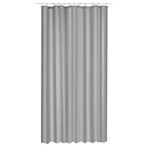 Rideau de douche Eva PVC 180x200 gris - 5FIVE