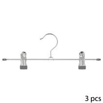 Lot de 3 cintres en métal pour jupe