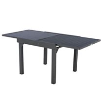 Table extensible Piazza aluminium  graphite 8 places - HESPERIDE