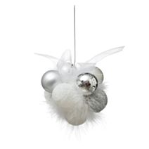 Fleur de noël 11 boule 30mm