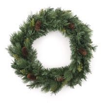 Couronne sapin pomme de pin 40cm