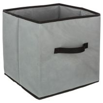 Boîte de rangement 31 x 31 cm gris