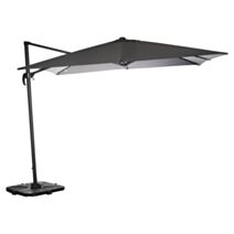 Parasol déporté Cayo 3x3m Ardoise