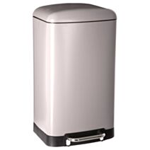 Poubelle de cuisine Ariane Beige Inox/polypropylène 30L