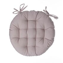 Galette chaise ronde Ø38cm lin - ATMOSPHERA