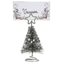Cavalier table métal sapin paillette