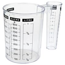 Verre doseur double polystyrène transparent - 5 FIVE SIMPLY SMART
