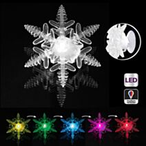Flocon lumineux ventouse