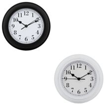Horloge moulures Ø22cm - ATMOSPHERA