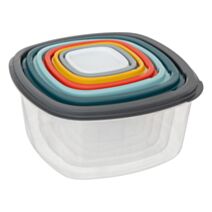 Lot boîte x7 carré polypropylène couleurs - 5 FIVE SIMPLY SMART