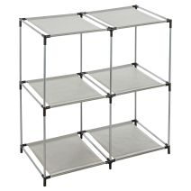 Etagère Cube 4 Casiers 68,5x34,5x70cm