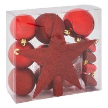 Kit déco rouge x18