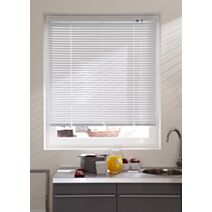 Store vénitien alu 25mm blanc 50x175cm - MADECO