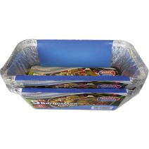5 barquettes alu 1,5 l 