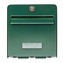 Boîte aux lettres Favor simple face vert BURG WACHTER