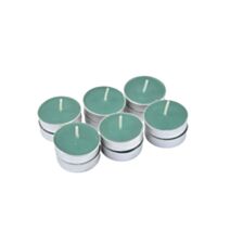 Set de 12 bougies chauffe-plat Essentiel thé vert - HOMEA
