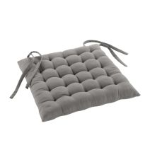 Assise 38 x 38 cm Twily gris - D.D'INTERIEUR