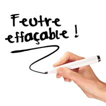 Adhésif décoratif effaçable tableau blanc 0.45 x 2 m - D.D'INTERIEUR