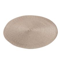 Set de table Ø35 cm Zebulon taupe - D.D'INTERIEUR