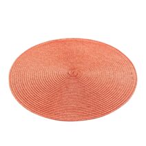 Set de table Ø35 cm Zebulon brique - D.D'INTERIEUR