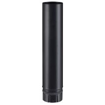 Tubage émaillé noir mat 0,5m WESTA
