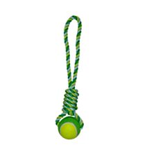 Jouet Chien Traction Tennis 48cm Bicolore - ANKA
