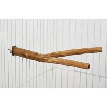Double Perchoir Oiseaux Bois 25x2,5cm - UNITED BIRD