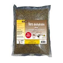 Aliment Volaille Vers de Farine pour Volailles 1kg