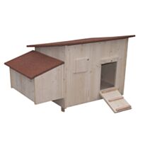 Poulailler budy 70cm 4 à 6 poules- LIFLAND