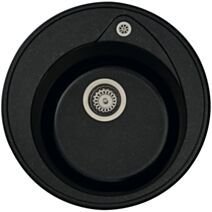 Evier Ø49cm Ronda noir pailleté DIADEM