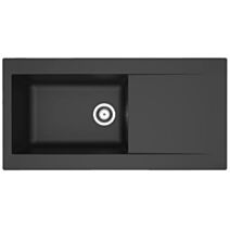 Evier 1 bac 100x50cm Einna noir - DIADEM