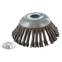 Tête brosse métallique Ø 150 mm et angle de 45°