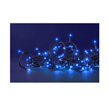 Guirlande flicker 64 led bleu 5m - BLACHERE